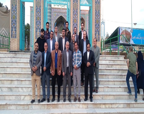 برگزاری اردوی یک روزه زیارتی سیاحتی کاشمر همراه با جلسه شورای دبیران