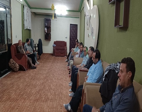 جلسه ی شورای دبیران در روستای فدرد به مناسبت هفته  معلم